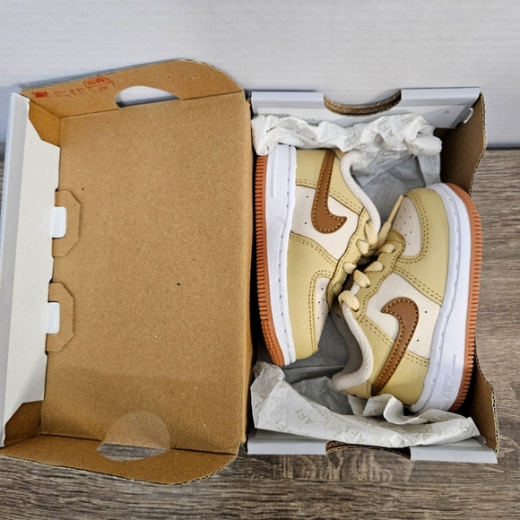 Force 1 LV8 ( TD) 4c Pearl White/Ale Brown-Sesame - Picture 6 of 8